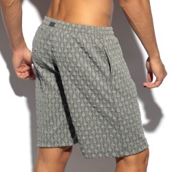Bermuda de la marque ES COLLECTION - Bermuda Glen Edition Limitée - Gris - Ref : SP355 C15 Bermuda de la marque ES COLLECTION - Bermuda Glen Edition Limitée - Gris - Ref : SP355 C15