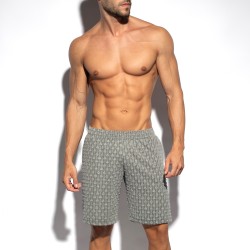 Bermuda de la marque ES COLLECTION - Bermuda Glen Edition Limitée - Gris - Ref : SP355 C15 Bermuda de la marque ES COLLECTION - Bermuda Glen Edition Limitée - Gris - Ref : SP355 C15