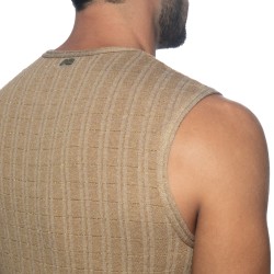 Débardeur de la marque ADDICTED - Débardeur Opal Edition Limitée - Beige - Ref : AD1384 C28