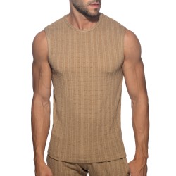 Débardeur de la marque ADDICTED - Débardeur Opal Edition Limitée - Beige - Ref : AD1384 C28