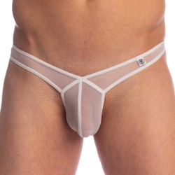 String de la marque L HOMME INVISIBLE - Pure Sin VX String L Homme Invisible Blanc - Ref : UW19 PUR 002