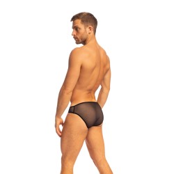 Slip, Tanga de la marque L HOMME INVISIBLE - Beyond Invisible Bellevue Slip L Homme Invisible Noir - Ref : UW24 INV 001