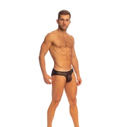 Slip, Tanga de la marque L HOMME INVISIBLE - Beyond Invisible Bellevue Slip L Homme Invisible Noir - Ref : UW24 INV 001