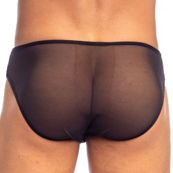 Slip, Tanga de la marque L HOMME INVISIBLE - Beyond Invisible Bellevue Slip L Homme Invisible Noir - Ref : UW24 INV 001