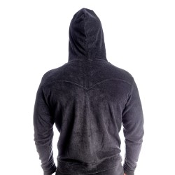 Veste de la marque L HOMME INVISIBLE - Fire Island- Zip Up Hoodie L Homme Invisible Marine - Ref : HW172 FIR 049