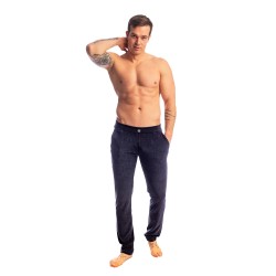 Pantalon de la marque L HOMME INVISIBLE - Fire Island- After Gym Lounge Pants L Homme Invisible Marine - Ref : HW178 FIR 049