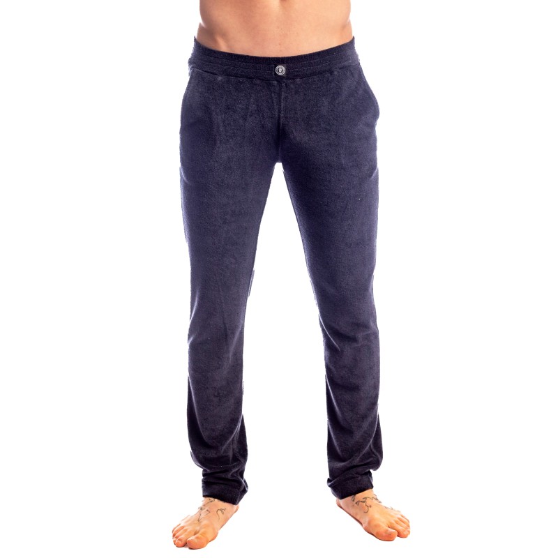 Pantalon de la marque L HOMME INVISIBLE - Fire Island- After Gym Lounge Pants L Homme Invisible Marine - Ref : HW178 FIR 049