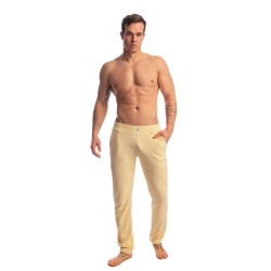 Pantalon de la marque L HOMME INVISIBLE - Fire Island- After Gym Lounge Pants L Homme Invisible Light Lemon - Ref : HW178 FIR L1