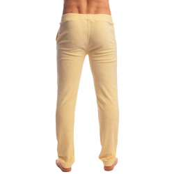 Pantalon de la marque L HOMME INVISIBLE - Fire Island- After Gym Lounge Pants L Homme Invisible Light Lemon - Ref : HW178 FIR L1