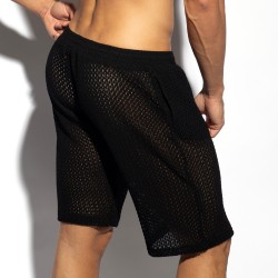 Bermuda de la marque ES COLLECTION - Bermuda Brisa - Noir - Ref : SP354 C10