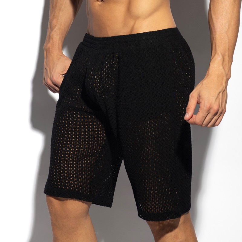 Bermuda der Marke ES COLLECTION - Brisa Bermudashorts - Schwarz - Ref : SP354 C10