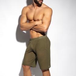 Bermuda of the brand ES COLLECTION - Brisa Bermuda shorts - Persimmon - Ref : SP354 C12