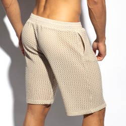 Bermuda de la marque ES COLLECTION - Bermuda Brisa - Beige - Ref : SP354 C28