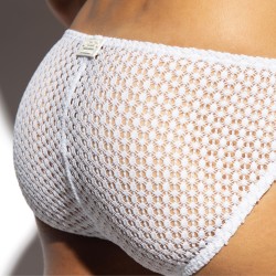 Slip, Tanga de la marque ES COLLECTION - Bikini Brisa - Blanc - Ref : UN638 C01 Slip, Tanga de la marque ES COLLECTION - Bikini Brisa - Blanc - Ref : UN638 C01