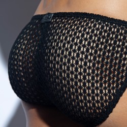 Slip de la marca ES COLLECTION - Bikini Brisa - Negro - Ref : UN638 C10