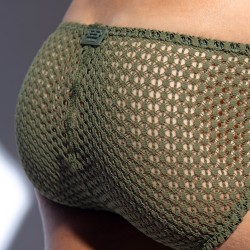 Slip, Tanga de la marque ES COLLECTION - Bikini Brisa - Kaki - Ref : UN638 C12 Slip, Tanga de la marque ES COLLECTION - Bikini Brisa - Kaki - Ref : UN638 C12