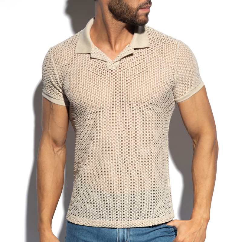 Polo Shirt Brisa - Beige - ES collection : venta de Polo para los h...