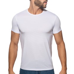 Manches courtes de la marque ADDICTED - T-Shirt Veloz Dry - Blanc - Ref : AD1399 C01