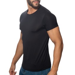 Manches courtes de la marque ADDICTED - T-Shirt Veloz Dry - Noir - Ref : AD1399 C10