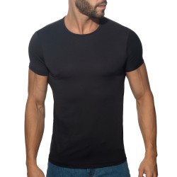 Manches courtes de la marque ADDICTED - T-Shirt Veloz Dry - Noir - Ref : AD1399 C10