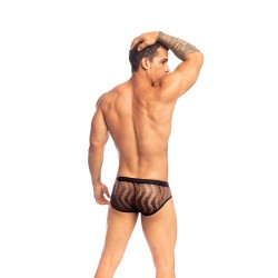 Brief of the brand L HOMME INVISIBLE - Night Ripple Slip Push Up L Homme Invisible Chocolat - Ref : UW06 NIR C19