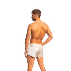 Short de la marque L HOMME INVISIBLE - Champagne & Velours- Freedom Short L Homme Invisible Vanille - Ref : HW179 CGN 011