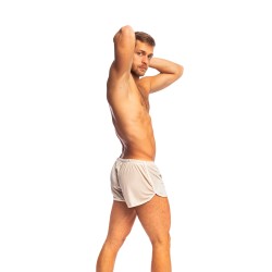 Short de la marque L HOMME INVISIBLE - Champagne & Velours- Freedom Short L Homme Invisible Vanille - Ref : HW179 CGN 011