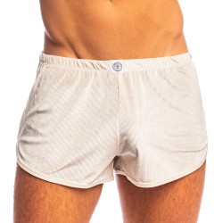Short de la marque L HOMME INVISIBLE - Champagne & Velours- Freedom Short L Homme Invisible Vanille - Ref : HW179 CGN 011