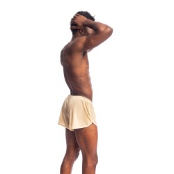 Short de la marque L HOMME INVISIBLE - Champagne & Velours- Freedom Short L Homme Invisible Vanille - Ref : HW179 CGN 011
