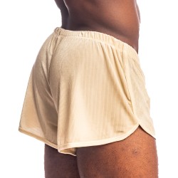 Short de la marque L HOMME INVISIBLE - Champagne & Velours- Freedom Short L Homme Invisible Vanille - Ref : HW179 CGN 011