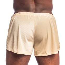 Short de la marque L HOMME INVISIBLE - Champagne & Velours- Freedom Short L Homme Invisible Vanille - Ref : HW179 CGN 011