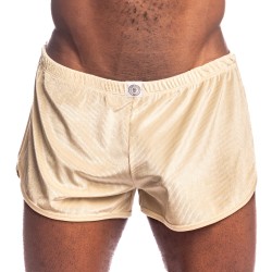 Short de la marque L HOMME INVISIBLE - Champagne & Velours- Freedom Short L Homme Invisible Vanille - Ref : HW179 CGN 011