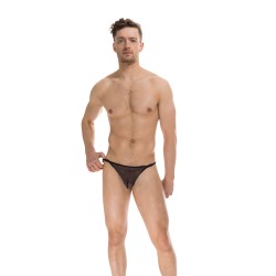 String de la marque L HOMME INVISIBLE - Viridio Noir - String L Homme Invisible - Ref : MY21X ATL 001