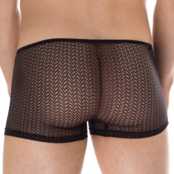 Boxer, shorty de la marque L HOMME INVISIBLE - Viridios Noir - Boxer Invisible L Homme Invisible - Ref : MY04L ATL 001