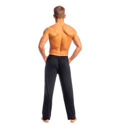 Pantalon de la marque L HOMME INVISIBLE - Soft Touch- Pantalon L Homme Invisible Noir - Ref : HW144 PER 001