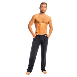 Pantalon de la marque L HOMME INVISIBLE - Soft Touch- Pantalon L Homme Invisible Noir - Ref : HW144 PER 001