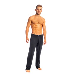 Pantalon de la marque L HOMME INVISIBLE - Soft Touch- Pantalon L Homme Invisible Noir - Ref : HW144 PER 001