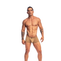 Boxer, shorty de la marque L HOMME INVISIBLE - River Gold Miniboxer Pushup L Homme Invisible - Ref : UW09 RIG OR1