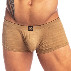 Boxer, shorty de la marque L HOMME INVISIBLE - River Gold Miniboxer Pushup L Homme Invisible - Ref : UW09 RIG OR1