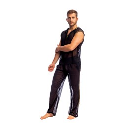 Débardeur de la marque L HOMME INVISIBLE - Stellaro Debardeur L Homme Invisible Noir - Ref : SP11 STE 001