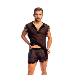 Débardeur de la marque L HOMME INVISIBLE - Stellaro Debardeur L Homme Invisible Noir - Ref : SP11 STE 001