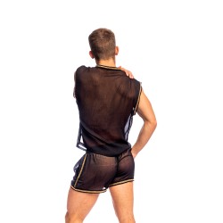 Débardeur de la marque L HOMME INVISIBLE - Stellaro Debardeur L Homme Invisible Noir - Ref : SP11 STE 001