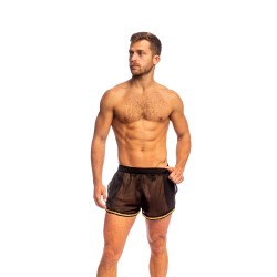 Short de la marque L HOMME INVISIBLE - Stellaro Shorts L Homme Invisible Noir - Ref : HW185 STE 001