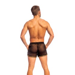 Short de la marque L HOMME INVISIBLE - Stellaro Shorts L Homme Invisible Noir - Ref : HW185 STE 001