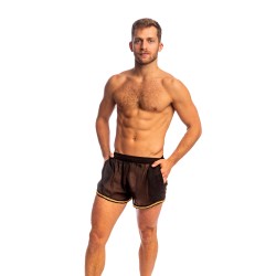 Short de la marque L HOMME INVISIBLE - Stellaro Shorts L Homme Invisible Noir - Ref : HW185 STE 001
