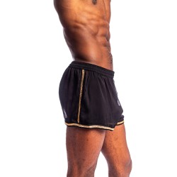 Short de la marque L HOMME INVISIBLE - Stellaro Shorts L Homme Invisible Noir - Ref : HW185 STE 001