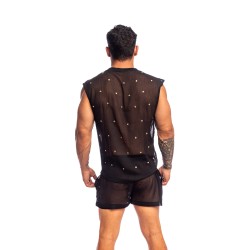 Canottiera a collo tondo Rain of the Stars L'homme Invisible Black ...