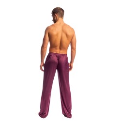 Pantaloni del marchio L HOMME INVISIBLE - Silky Touch L Homme Invisible Pants Bordeaux - Ref : HW144 SIL RB9