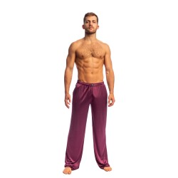Pantaloni del marchio L HOMME INVISIBLE - Silky Touch L Homme Invisible Pants Bordeaux - Ref : HW144 SIL RB9