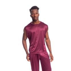 Canotta del marchio L HOMME INVISIBLE - Canottiera Silky Touch L Homme Invisible Bordeaux - Ref : SP09 SIL RB9